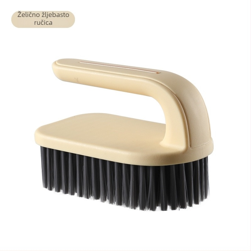Dugačak držač, mekane dlačice, višenamjenska četka za čišćenje cipela, šalice i rublja (plastika)