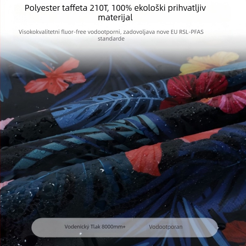 Kišni kaput s kapuljacom i zatvaračem, poliester tafta tkanina, vodootporni sloj Pu ljepilo, planinski pončo za odrasle, pogodan za planinarenje, putovanja, vožnju biciklom
