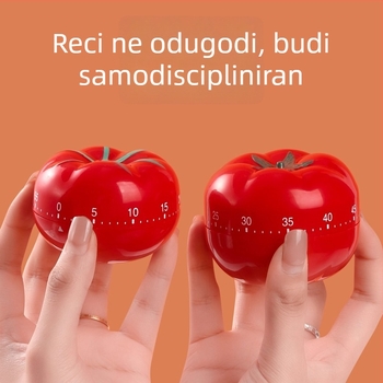 Tomato timer – okrugli tajmer s brojevima, moderni minimalistički stil, kuhinjski štoper