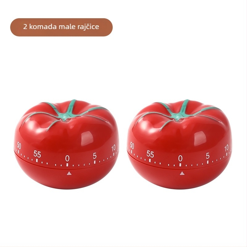 Tomato timer – okrugli tajmer s brojevima, moderni minimalistički stil, kuhinjski štoper