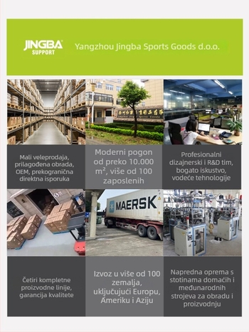 JINGBA Sportski štitnici za koljeno – Vanjski, Produženi, Prozirni Kompresijski štitnici za košarku, tenis, trčanje i dizanje utega | Poliester i Spandeks