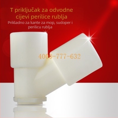 Kut odvodnja perilice rublja, ABS materijal, spoj za podni odvod, moderan minimalistički stil
