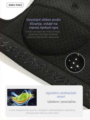 VBOSI štitnici koljena od spužve i najlona - za odrasle, pogodni za košarku, odbojku, trčanje, biciklizam i borilačke vještine