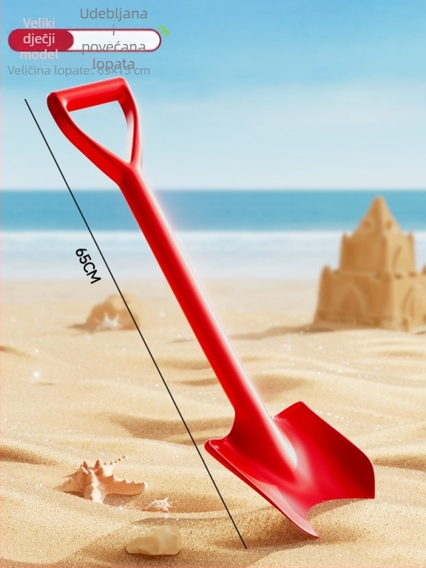 Set igračaka za pijesak na plaži: lopatica za kopanje, sklopiva kanta, plastika, za djecu 4–6 godina, Fengyu