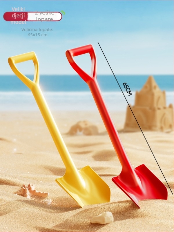 Set igračaka za pijesak na plaži: lopatica za kopanje, sklopiva kanta, plastika, za djecu 4–6 godina, Fengyu