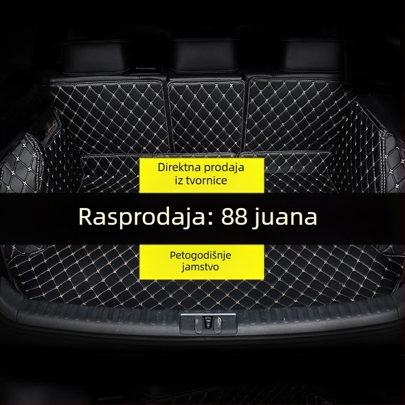 Kai Bemei kožni tepih za prtljažnik autom, posebni model, vodootporan, mogućnost prilagodbe