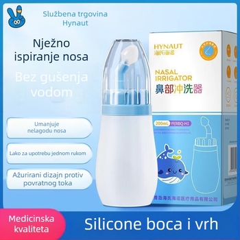 Uređaj za nosnu irigaciju Hai shi hai nuo, medicinska upotreba; kompatibilan sa fiziološkom otopinom; višekratna upotreba; sterilizacijska metoda: nosna irigacija; valjanost 3 godine.