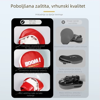 Dracula boksački cilj za sparing – trening cilj za odrasle i djecu, Muay Thai i Taekwondo