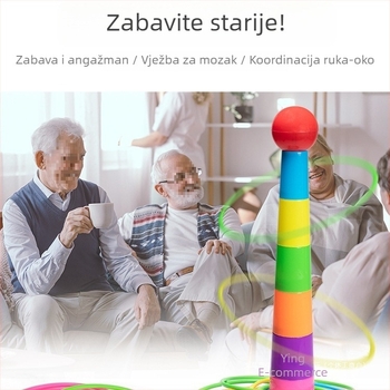 Kongming lock / Luban lock – plastični puzzle za otključavanje, logička igra za 14+ godina