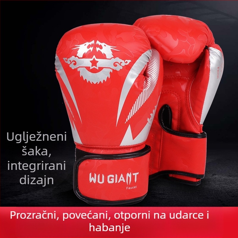 Boxing rukavice za djecu i odrasle, PU materijal, uspravni stil, opći model, za Taekwondo trening i Sanda borbe