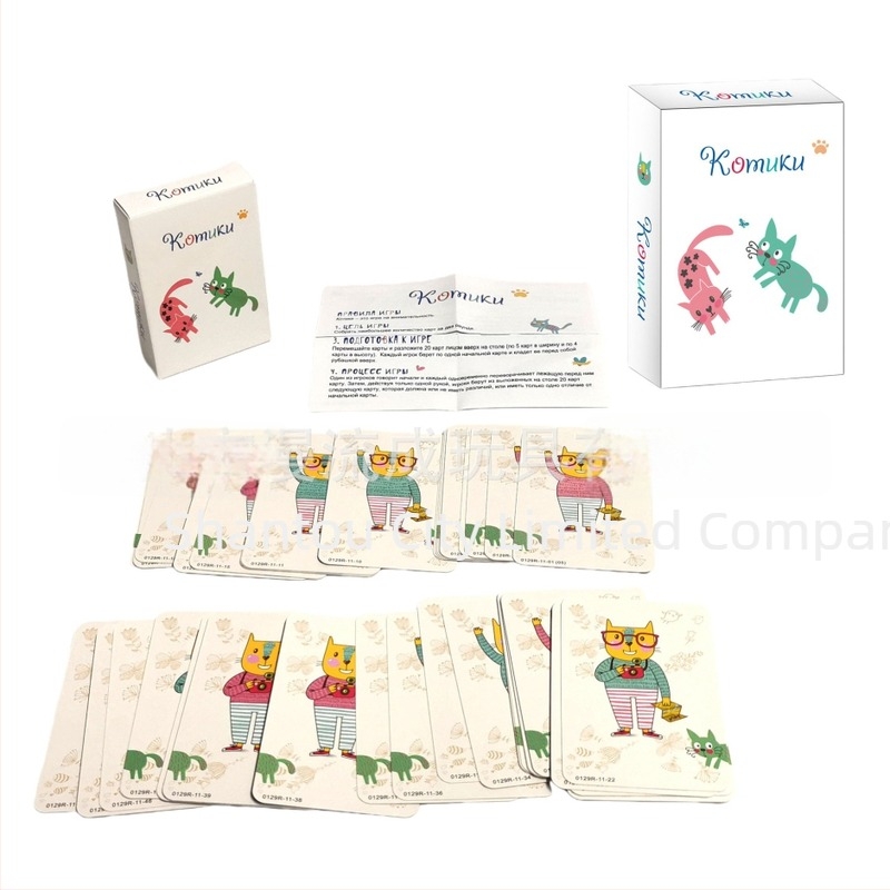 Klasična kartna društvena igra za više igrača — materijal: papir; pakiranje: šarena kutija; dobna granica: 15–35; zabava, zagonetka