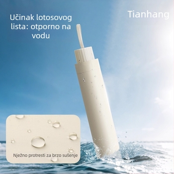 Paradise reklamni kišobran za kišu i sunce, 8 čeličnih rebara, poliesterska tkanina, plastična drška, ručno otvaranje i zatvaranje, mogućnost ispisa logotipa