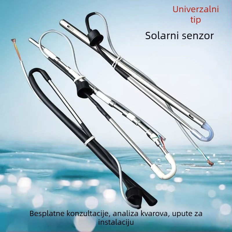 Senzor razine vode za solarni bojler s termostatom i zaslonom