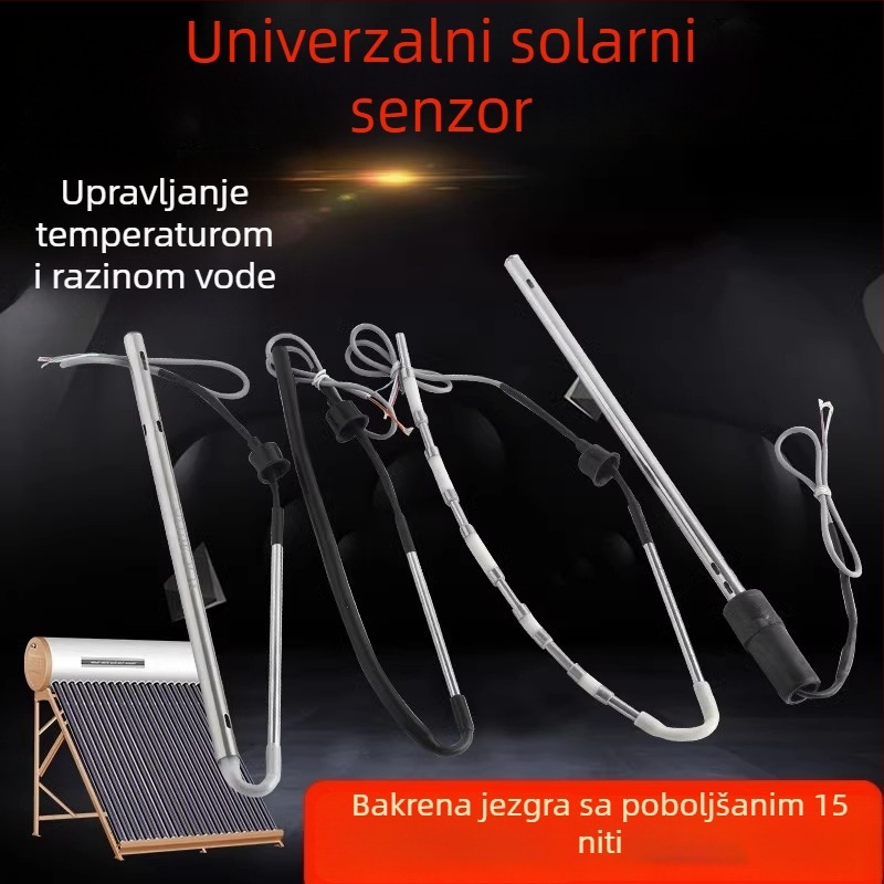 Senzor razine vode za solarni bojler s termostatom i zaslonom