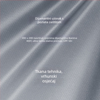 Magic Rabbit kišobran u obliku olovke, 73 g, japanski stil, rebra od vlakana, aluminijski štap, Impact tkanina, ručno otvaranje i zatvaranje, UV zaštita UPF50+
