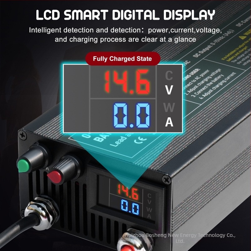 LiFePO4 punjač za baterije, podesivo napajanje i struja, ulaz 0-15V, izlaz 0-15V/60A, serija Fast Charger