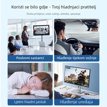 Ice Pad podloga za hlađenje za uredski stolac — PVC materijal, punilo od ledenih kristala, prilagodljivo