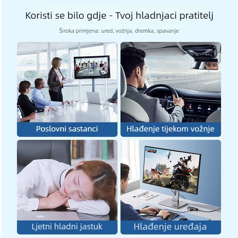 Ice Pad podloga za hlađenje za uredski stolac — PVC materijal, punilo od ledenih kristala, prilagodljivo