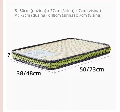 Hlađena podloga za pse, tkanina, prozračna, unutarnja upotreba, cijelu godinu