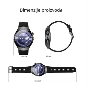 SK45PRO Pametni sat s Bluetooth pozivima, praćenjem otkucaja srca, krvnog tlaka, zasićenosti kisikom i praćenjem sna