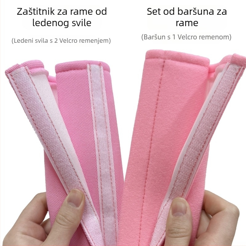 Set jastuka za ramenski sigurnosni pojas automobila – mekan i udoban, otporan na habanje, sprječava gušenje, prozračan, za sve sezone