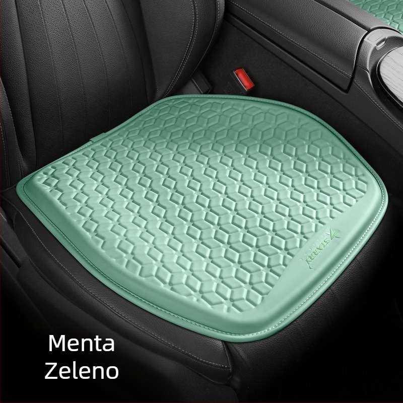 Kožna gel podloga za sjedalo automobila – ventilirana, za sve sezone, plosni dizajn, punilo od sintetičkih vlakana