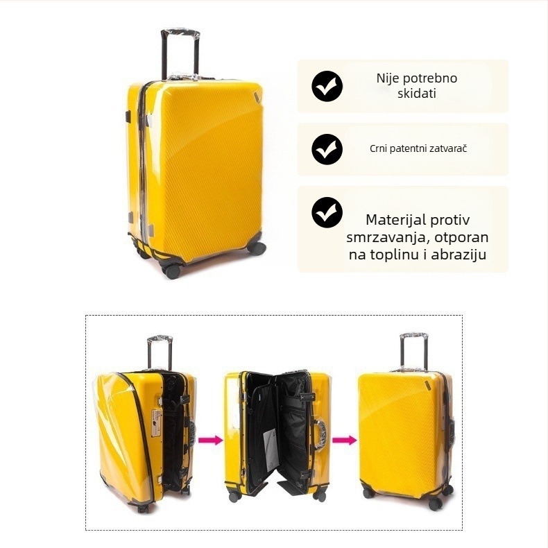 Set za zaštitu prtljage, EVA materijal, 20–35L, vodootporan, otporan na udarce, protiv krađe