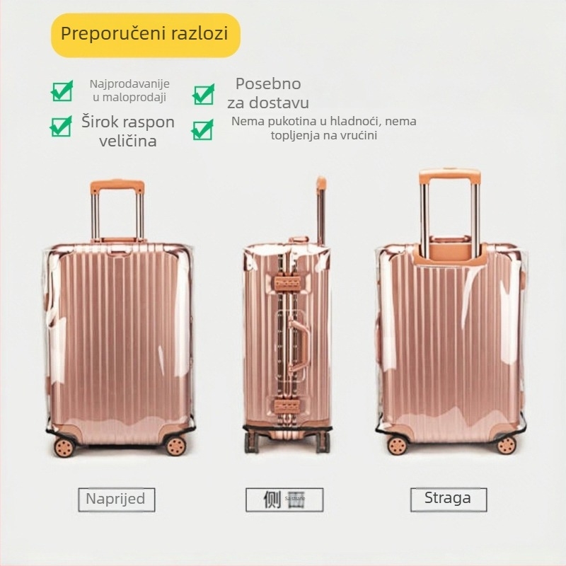 Set za zaštitu prtljage, EVA materijal, 20–35L, vodootporan, otporan na udarce, protiv krađe