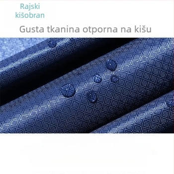 Jednoslojno kišno pončo za motocikle i EV, debeli Oxford materijal, za 1–2 odraslih