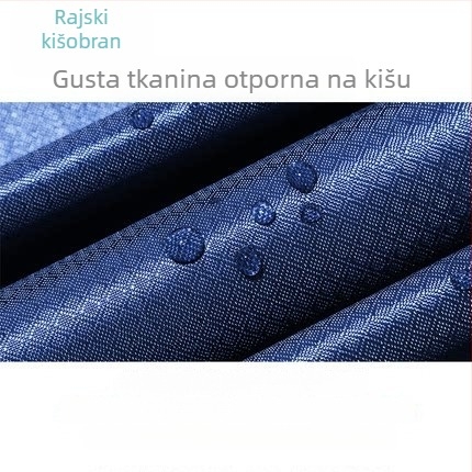 Jednoslojno kišno pončo za motocikle i EV, debeli Oxford materijal, za 1–2 odraslih