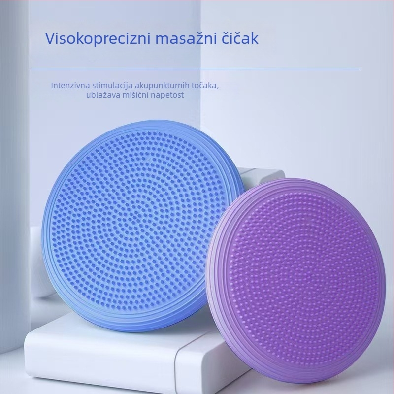 Joga podloga za ravnotežu sa zračnim jastukom i masažom stopala (Materijal PVC; Težina 800 g; Marka Zhuoyue; Broj proizvoda 1229; Kategorija: Podloga za ravnotežu)