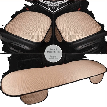 Jastuk za sjedalo automobila, ljetno prozračan, punjenje goose down, površina od akrilna vlakna, protuklizno i otporno na habanje