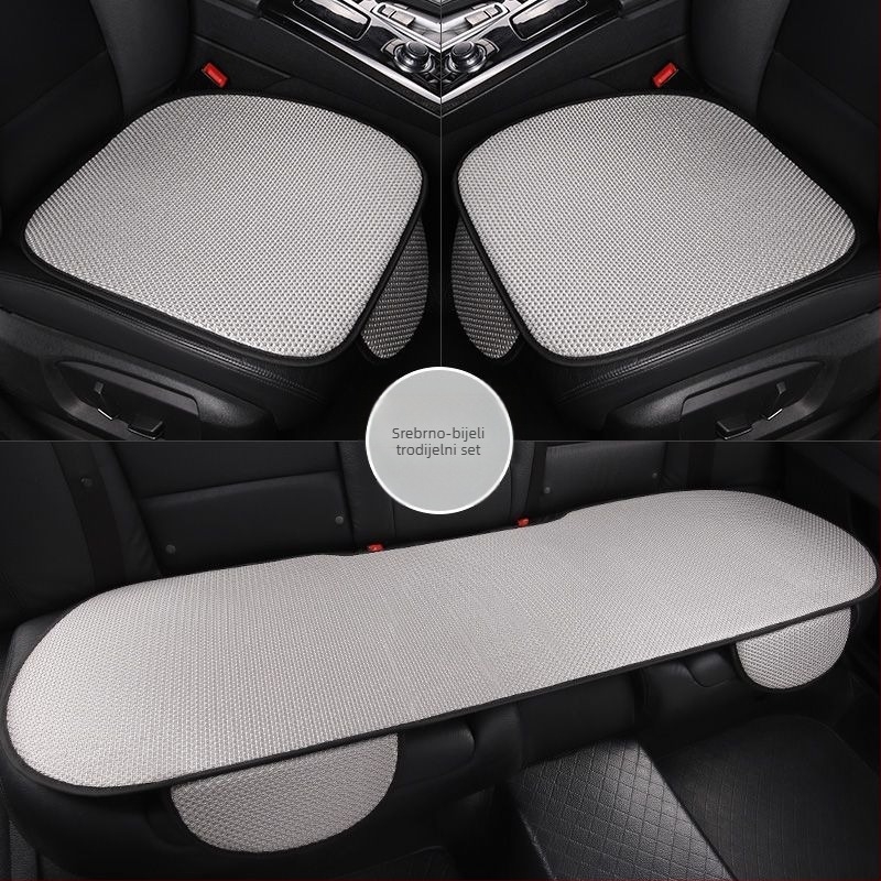 Jastuk za sjedalo automobila, ljetno prozračan, punjenje goose down, površina od akrilna vlakna, protuklizno i otporno na habanje