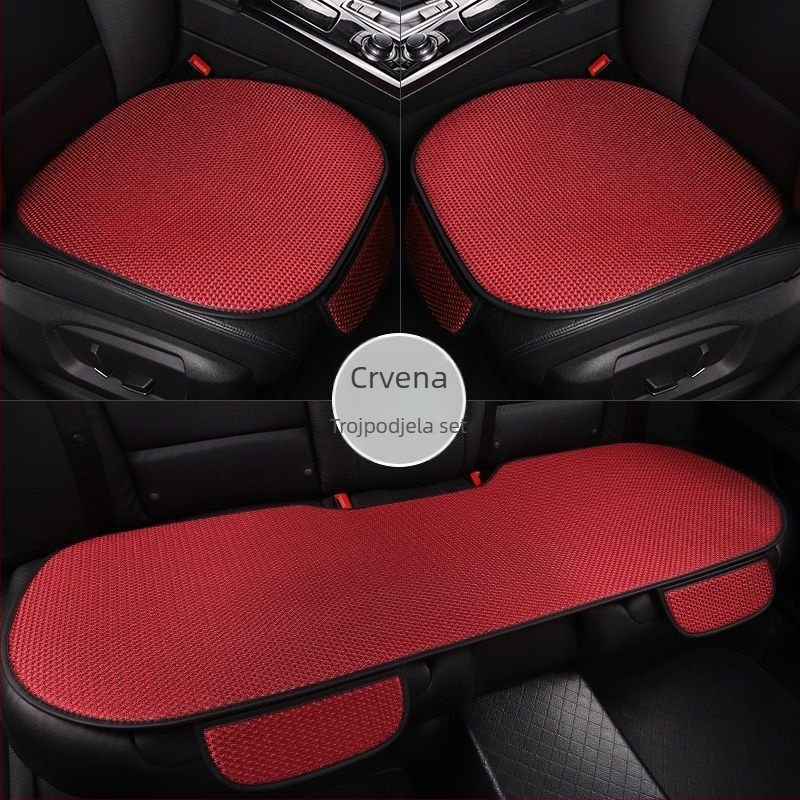 Jastuk za sjedalo automobila, ljetno prozračan, punjenje goose down, površina od akrilna vlakna, protuklizno i otporno na habanje