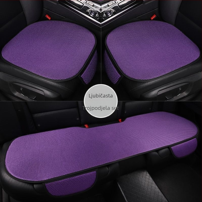 Jastuk za sjedalo automobila, ljetno prozračan, punjenje goose down, površina od akrilna vlakna, protuklizno i otporno na habanje