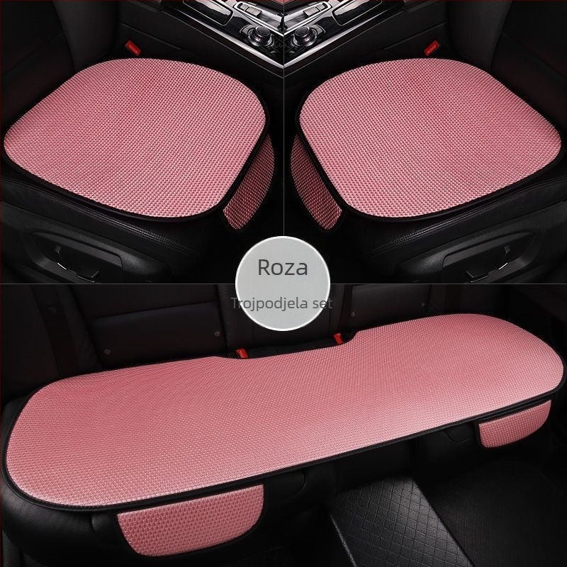 Jastuk za sjedalo automobila, ljetno prozračan, punjenje goose down, površina od akrilna vlakna, protuklizno i otporno na habanje