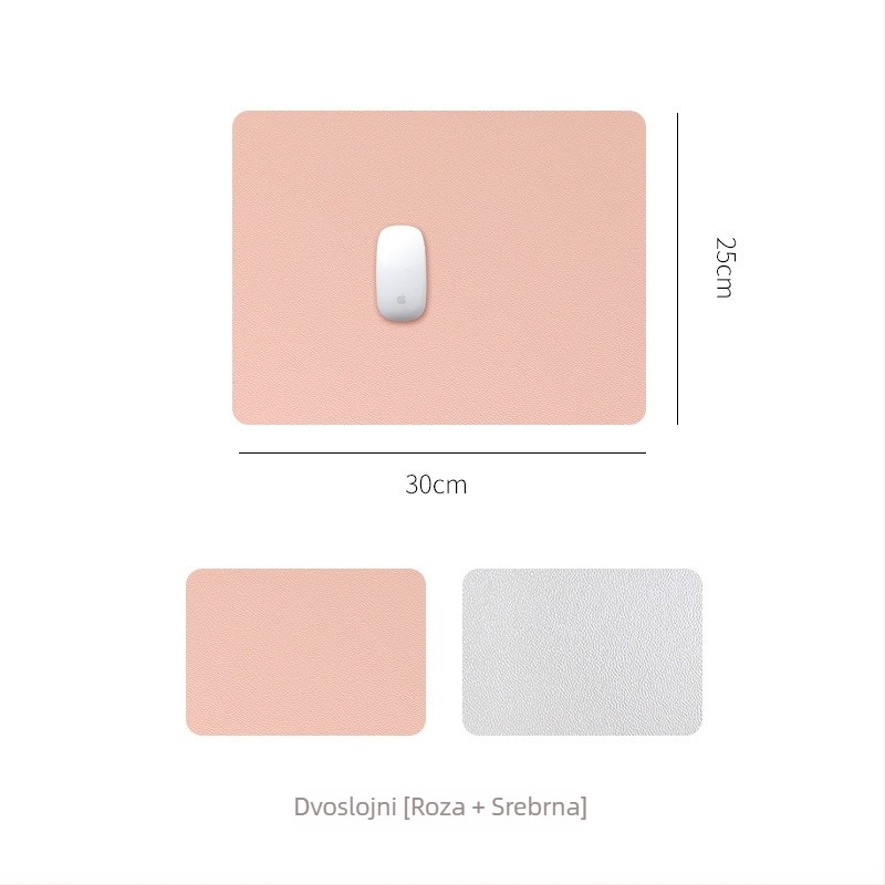 Podloga za miš ZD02, dvostrana, od smole, stolna podloga, OEM i prilagođene slike