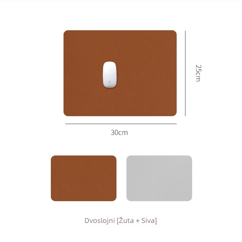 Podloga za miš ZD02, dvostrana, od smole, stolna podloga, OEM i prilagođene slike