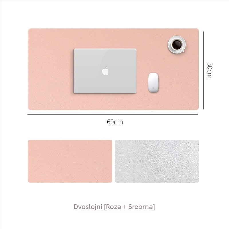 Podloga za miš ZD02, dvostrana, od smole, stolna podloga, OEM i prilagođene slike