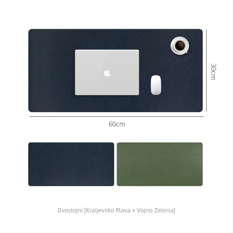 Podloga za miš ZD02, dvostrana, od smole, stolna podloga, OEM i prilagođene slike