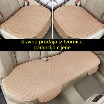 Navlaka za sjedalo automobila — prozračna Ice Silk površina, punjenje od pjene, za sve sezone, jednopanelna navlaka za sjedalo, dostupna privatna oznaka