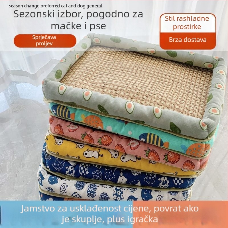 Ljetna hlađena podloga za kućne ljubimce, PP pamuk, za pse i mačke