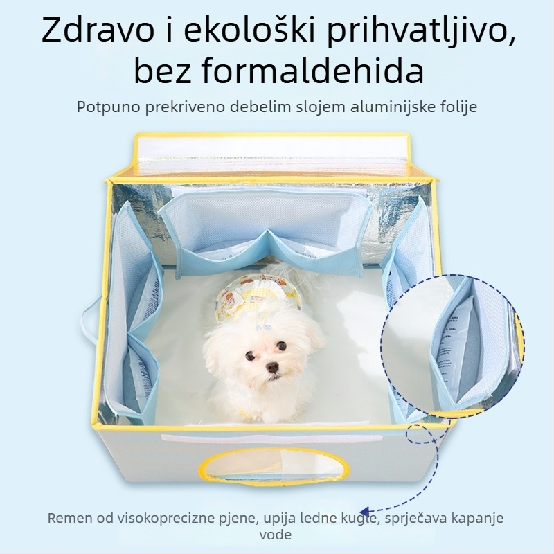 MAIZAI Hlađenje mačje gnijezdo – od platna, otvara se i periva, za cijelu godinu