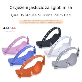 Podložak za zglob miša – silikon mala podloga, podrška zgloba, sastavnička konstrukcija, dizajn: jastučić za zglob, kompatibilno s Logitech MX Master 3S/Master 4