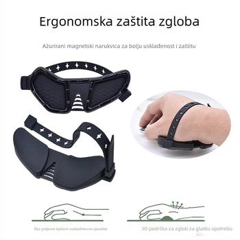 Podložak za zglob miša – silikon mala podloga, podrška zgloba, sastavnička konstrukcija, dizajn: jastučić za zglob, kompatibilno s Logitech MX Master 3S/Master 4