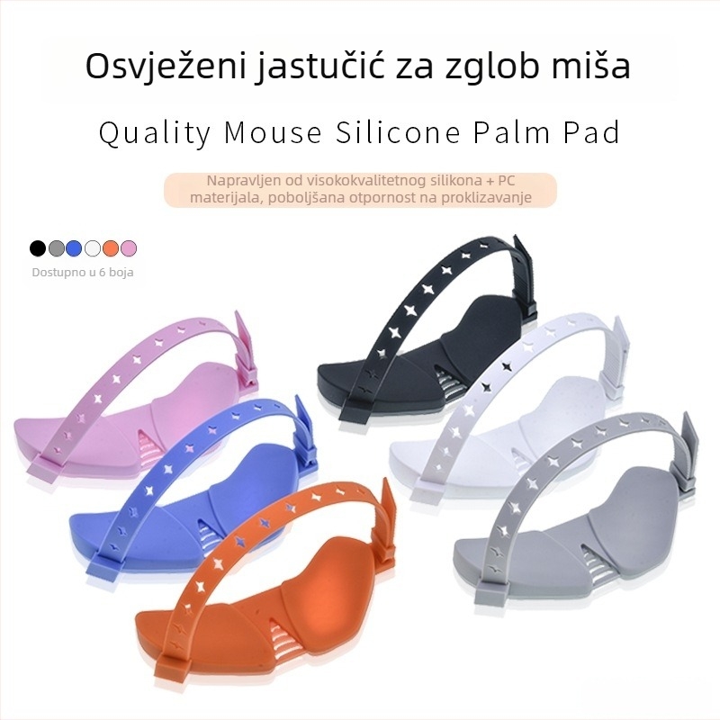 Podložak za zglob miša – silikon mala podloga, podrška zgloba, sastavnička konstrukcija, dizajn: jastučić za zglob, kompatibilno s Logitech MX Master 3S/Master 4