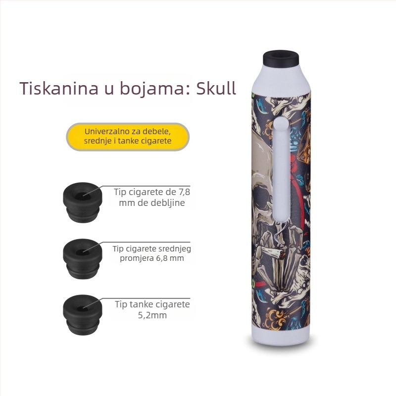 Fogson GL621 Prijenosni držač za cigarete i pepeljaru, plastični, ponovno upotrebljiv, porijeklo Wenzhou