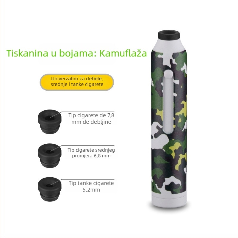 Fogson GL621 Prijenosni držač za cigarete i pepeljaru, plastični, ponovno upotrebljiv, porijeklo Wenzhou