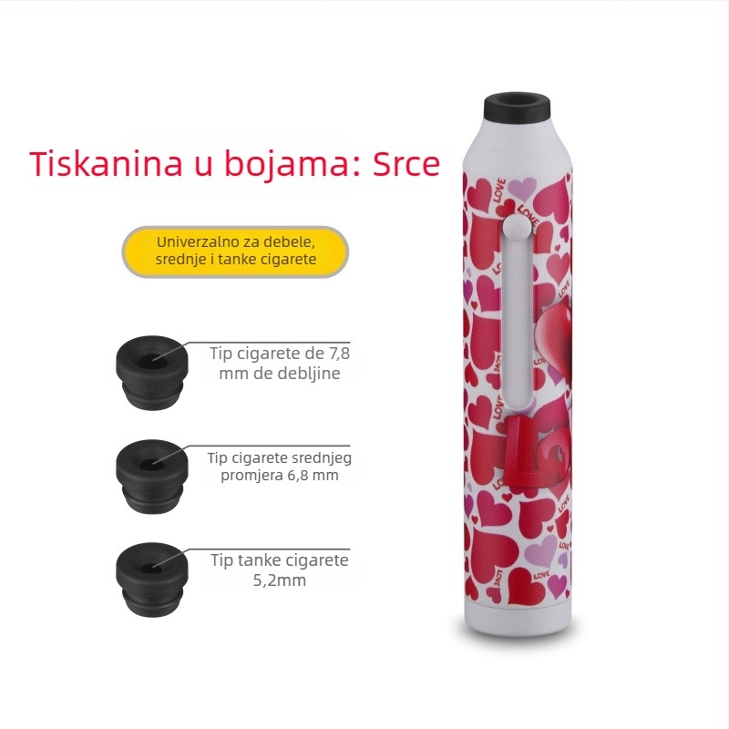 Fogson GL621 Prijenosni držač za cigarete i pepeljaru, plastični, ponovno upotrebljiv, porijeklo Wenzhou