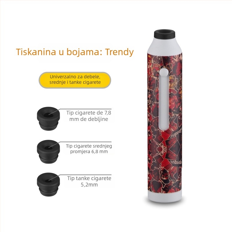 Fogson GL621 Prijenosni držač za cigarete i pepeljaru, plastični, ponovno upotrebljiv, porijeklo Wenzhou